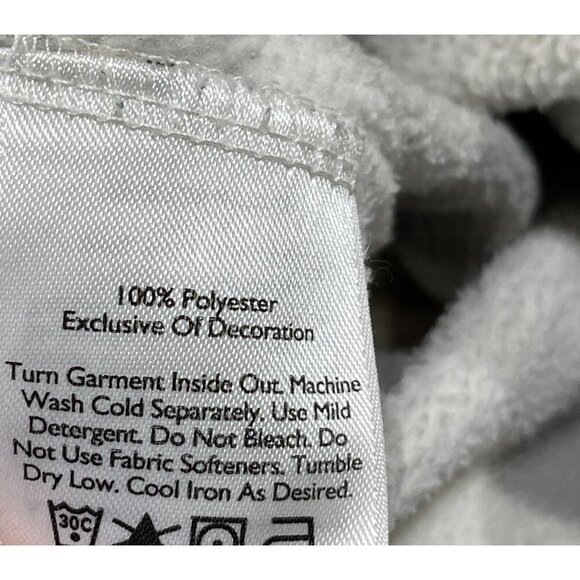 Eddie Bauer Women's Fleece Button Front Shirt Gray Buffalo Plaid Size S Small - Picture 6 of 7